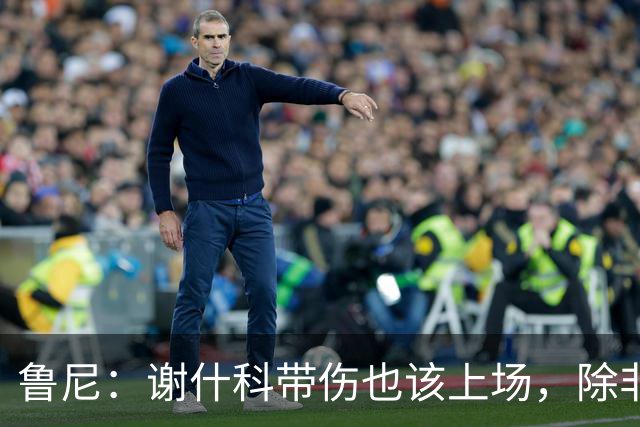 鲁尼：谢什科带伤也该上场，除非身体上真的踢不了
